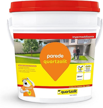 Impermeabilizante Quartzolit 3,6LTS Parede