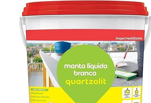 Impermeabilizante Quartzol 4,5LTS Manta Liquida Branca