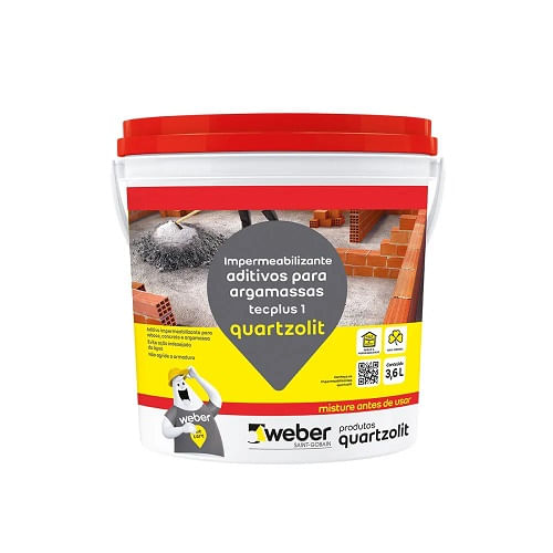 Impermeabilizante Quartzolit  3,6LTS Tecplus