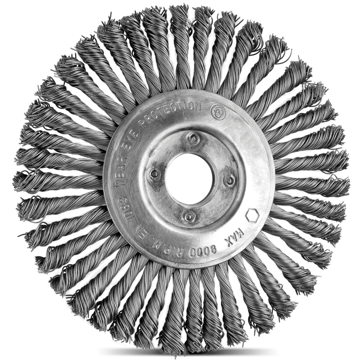 Escova Circular Arame Entrançado 6'x1/4' Tramontina