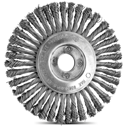 Escova Circular Arame Entrançado 6'x1/4' Tramontina