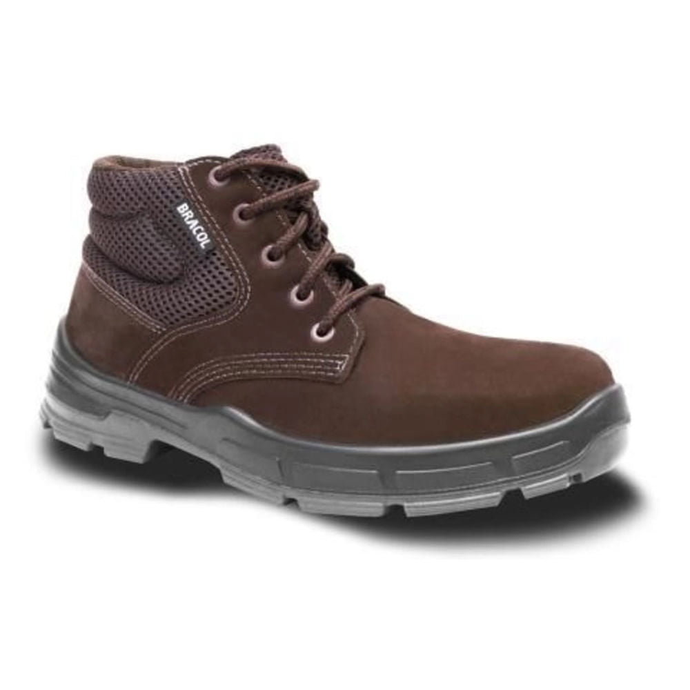 Bota de Camurça Marrom N38 com Cadarço CA40872 Bracol