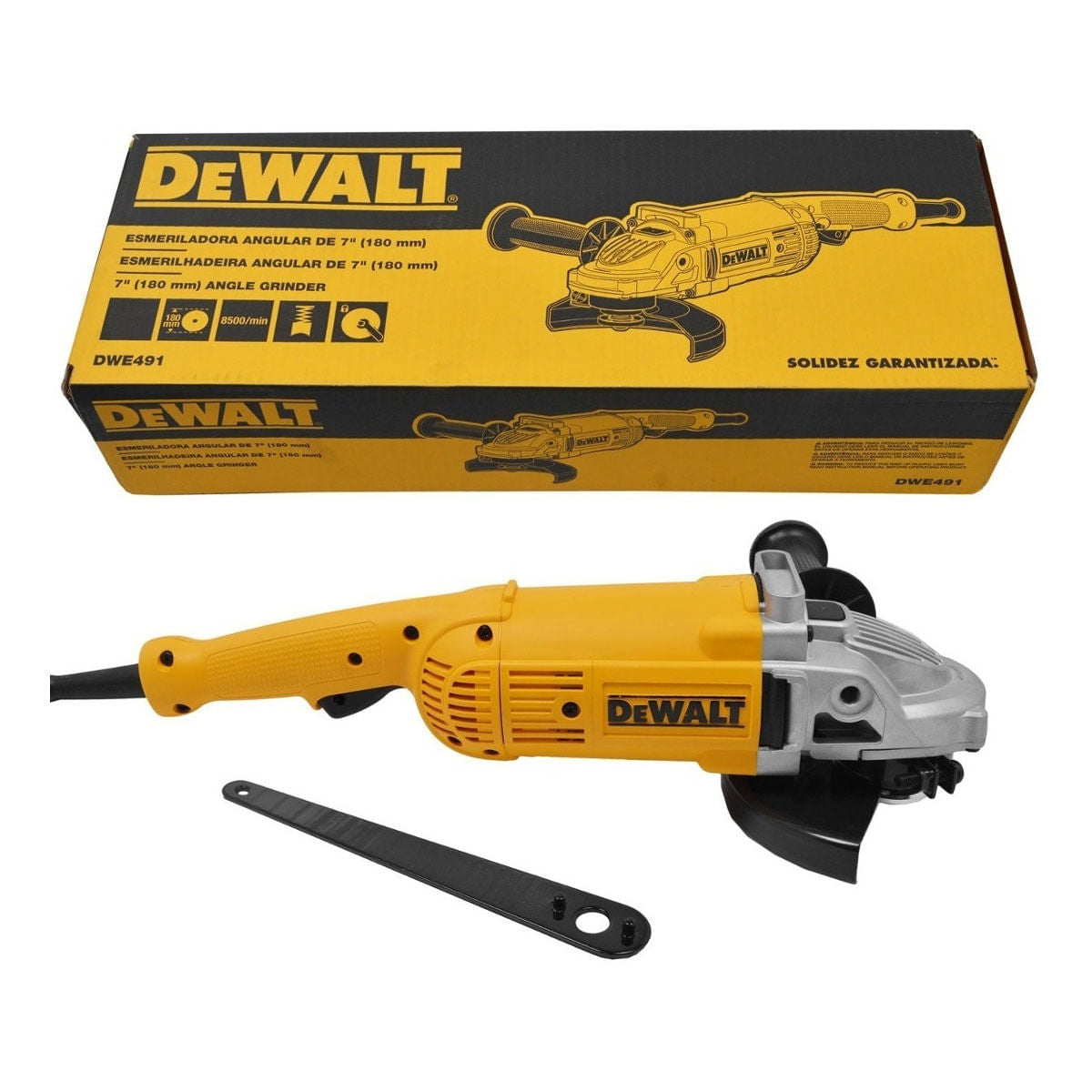 Esmerilhadeira Angula 7"" 180mm 2200w Dewalt