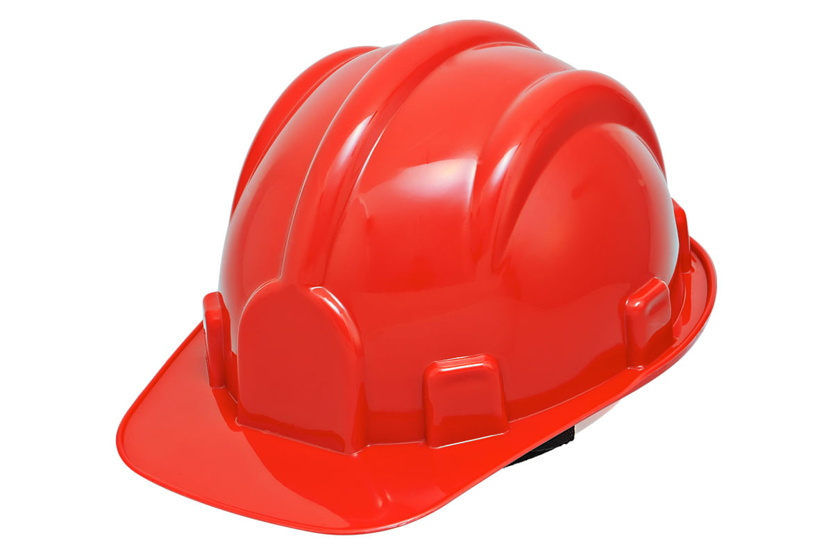 Capacete Aba Frontal Vermelho Com Carneira Beryl Deltaplus