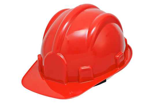 Capacete Aba Frontal Vermelho Com Carneira Beryl Deltaplus