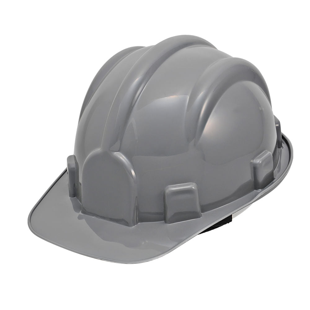 Capacete Aba Frontal Cinza Com Carneira Beryl Deltaplus