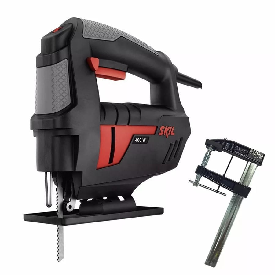 Skil 4400 Serra Tico-Tico 400W 220V com Sargento e Lâmina