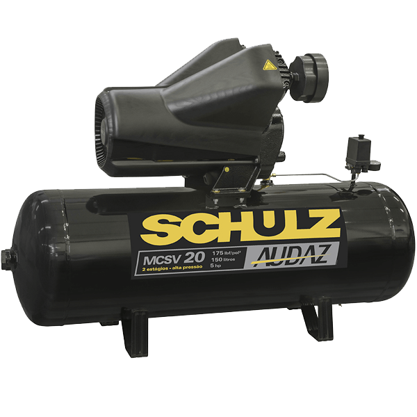 Compressor de Ar Schulz Pistão Audaz Mcsv 20/150 380V
