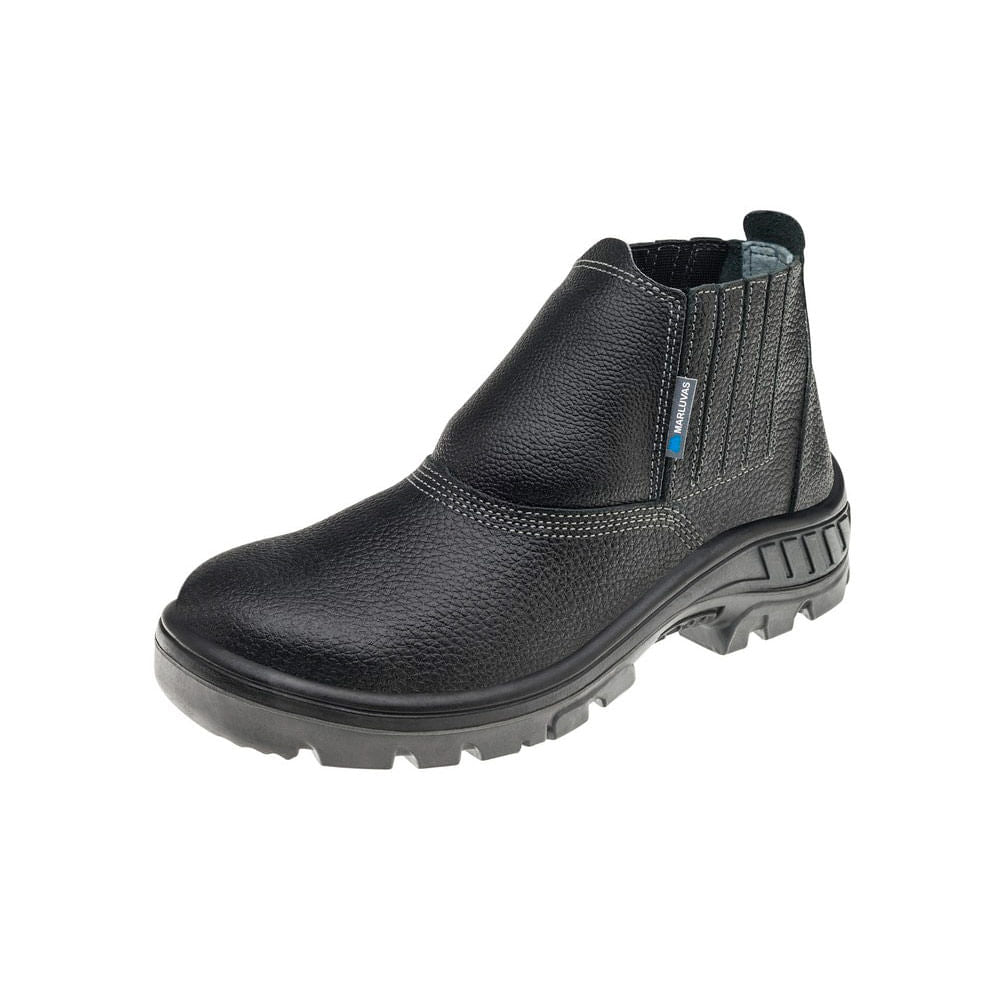 Bota Vaqueta Bico Plástico sem Cadarço PU N44 ca41419 MARLUVAS