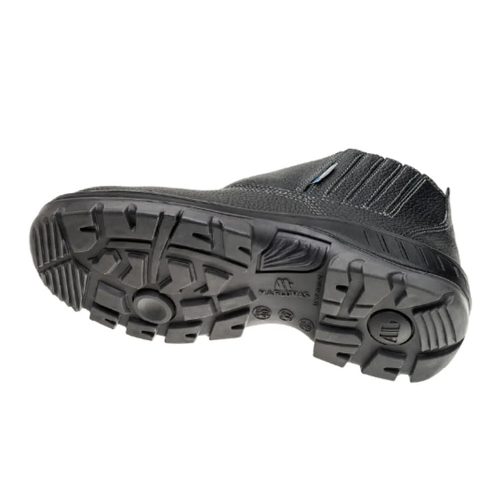 Bota Vaqueta Bico de Aço sem Cadarço PU N42 ca41429 MARLUVAS