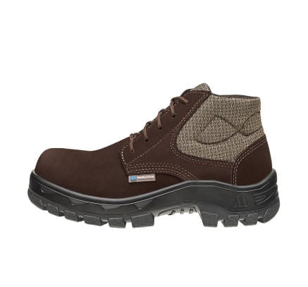 Bota Camurça Bico Composity N 42 Café Marluvas