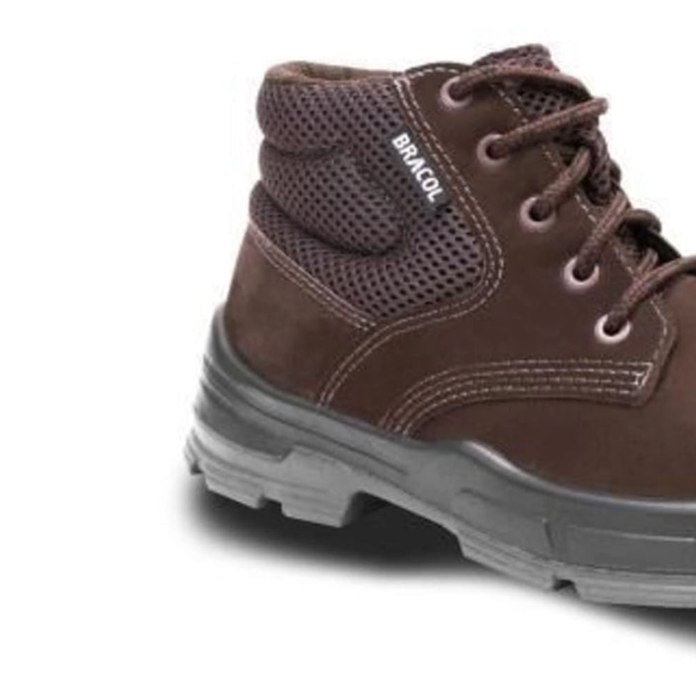 Bota de Camurça Marrom N38 com Cadarço CA40872 Bracol