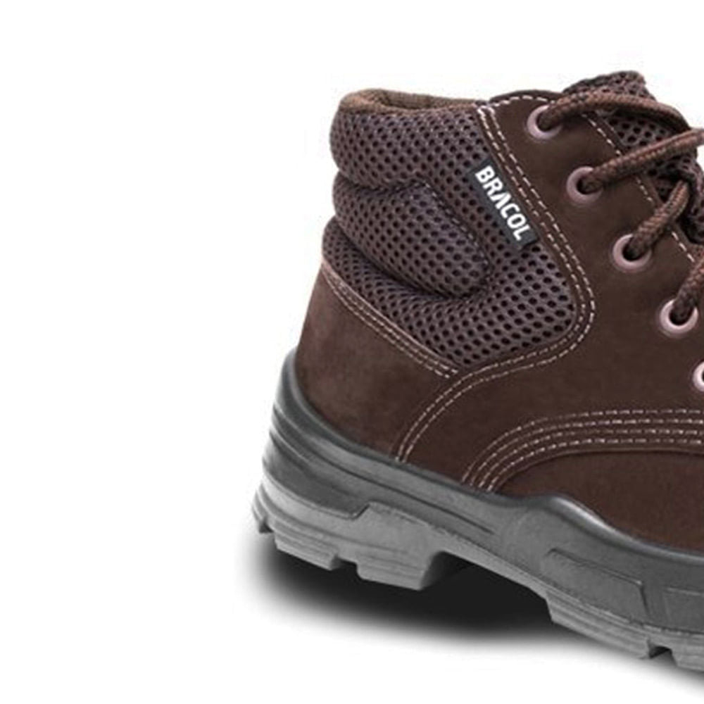 Bota de Camurça Marrom N39 com Cadarço CA40872 Bracol