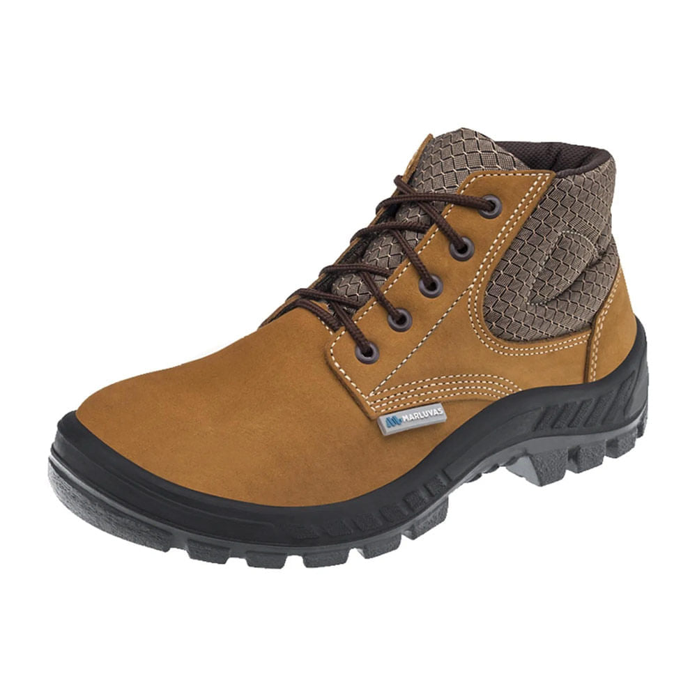 Bota Camurça Bico Com Cadarço Castor N°41 Marluvas