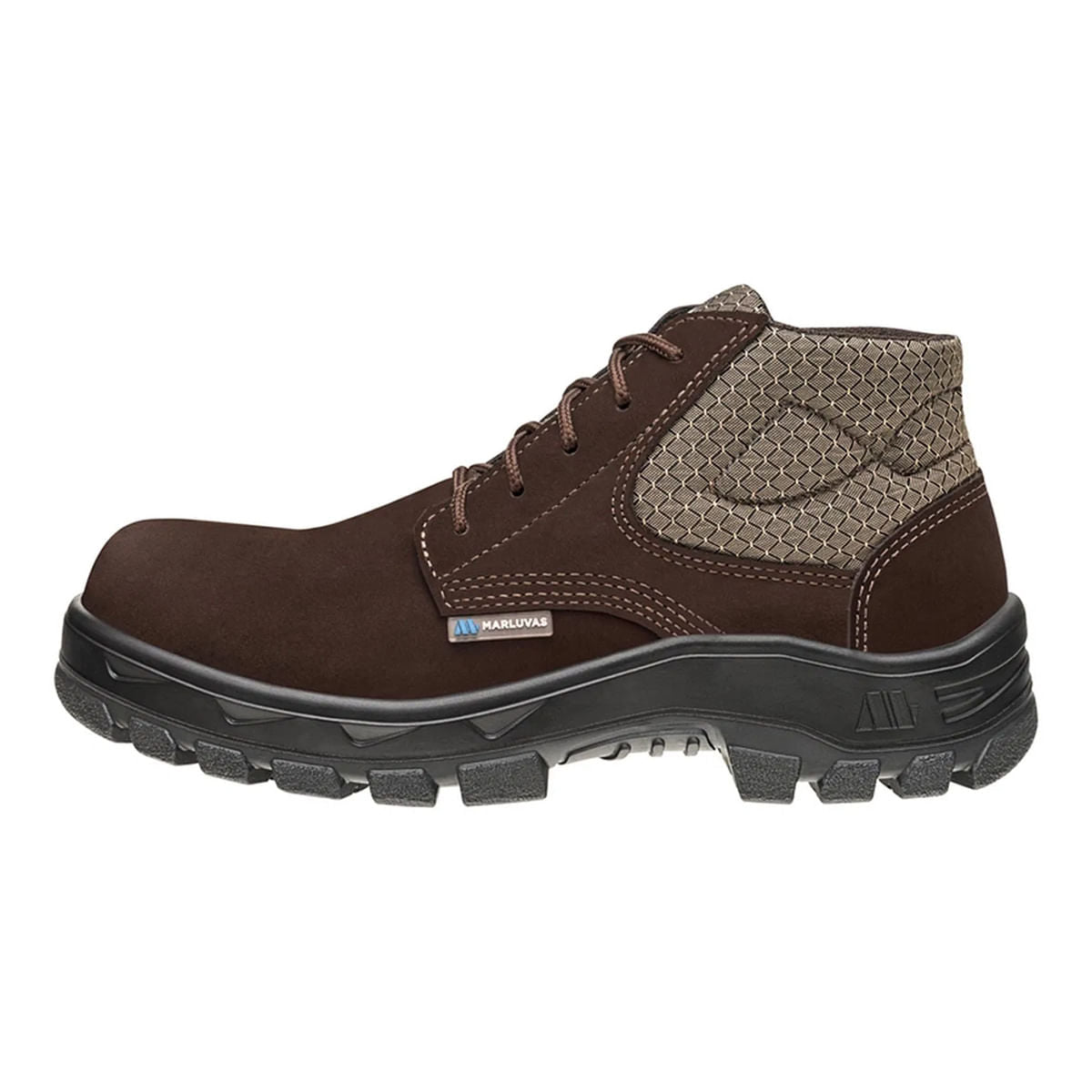 Bota Camurça Bico Composity N 45 Café Marluvas