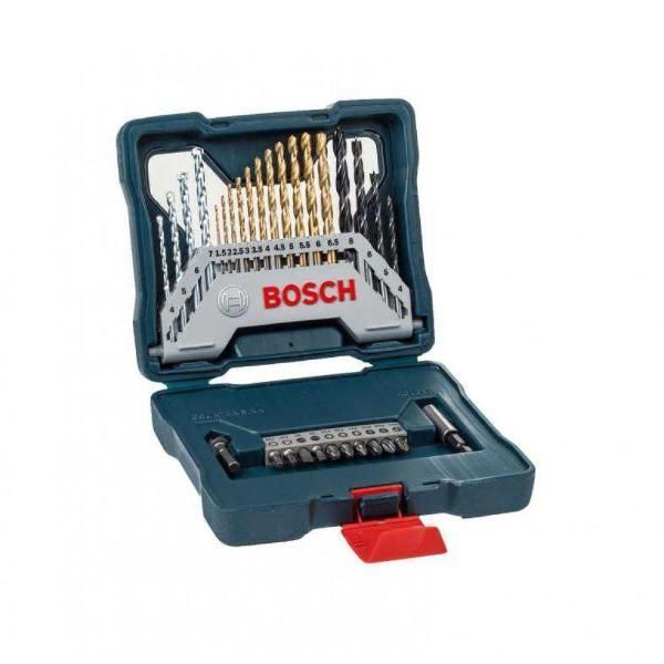 Jogo De Acessórios Broca 30 Peças 06,50mm Titanio Bosch