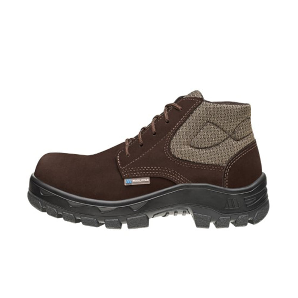 Bota de Segurança Bico Composity N41 Café C.A.33111 MARLUVAS