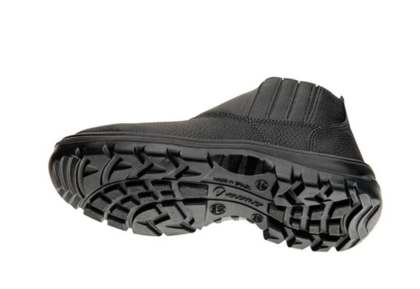 Bota Vaqueta Bico Plástico Sem Cadarço N43  Ca 43377 VULCAFLEX