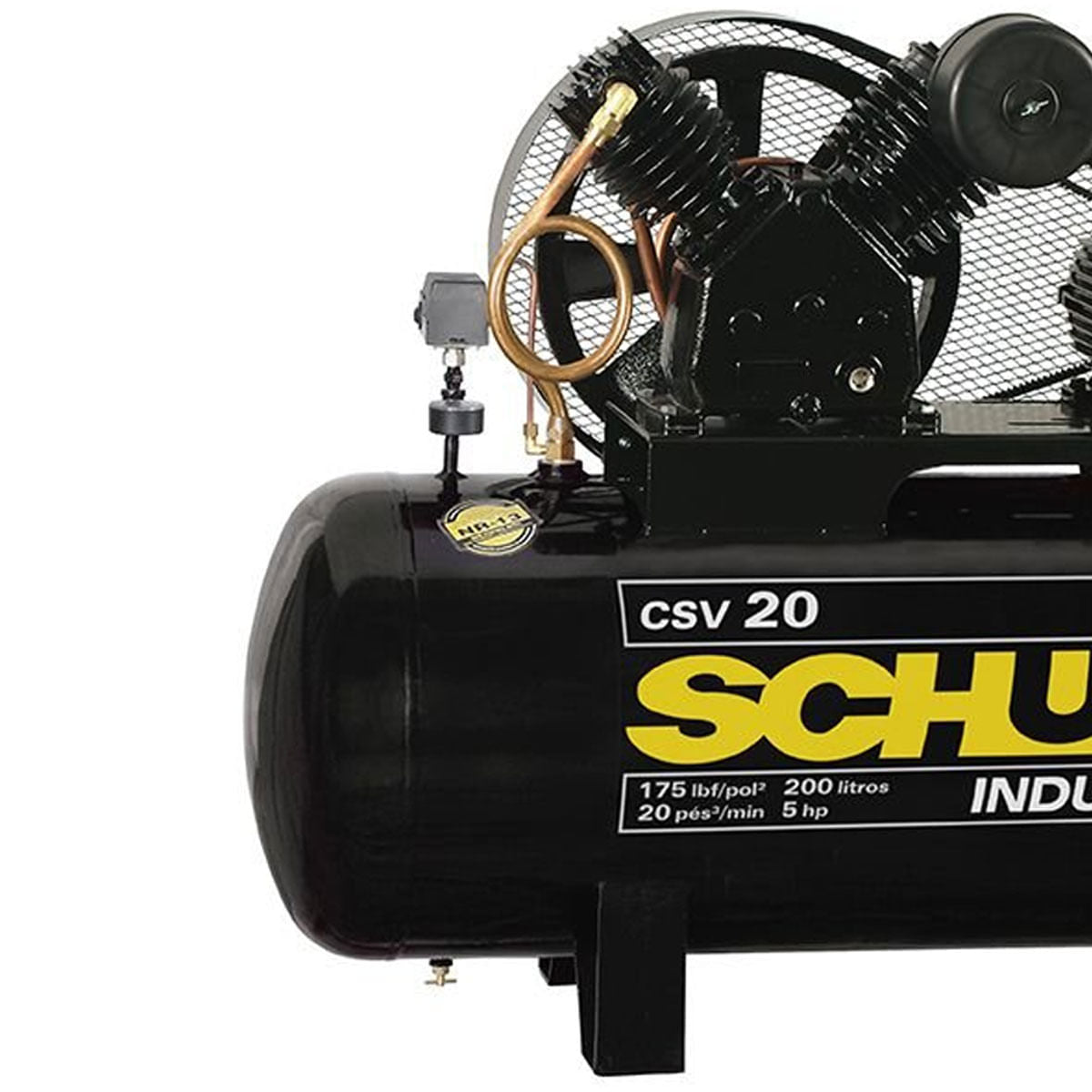 Compressor Ar AL MSWV 60Fort/425L T C/M Aberto Schulz