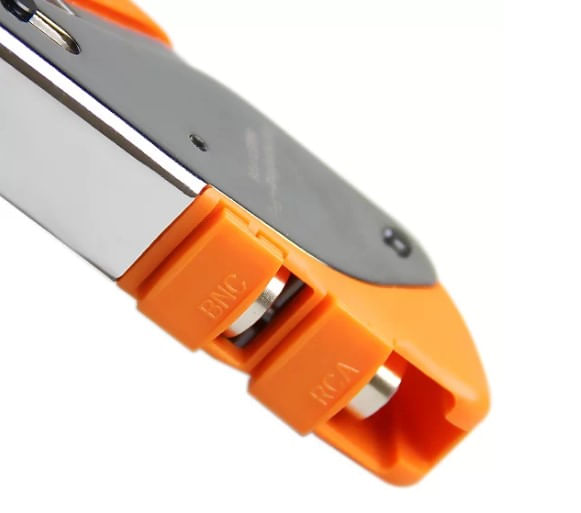 Alicate Crimpador Para Cabos Coaxiais 6" Tramontina