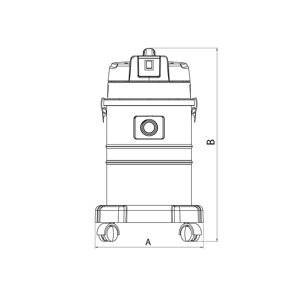 Aspirador Agua Pó 1400W 30Lts Tramontina