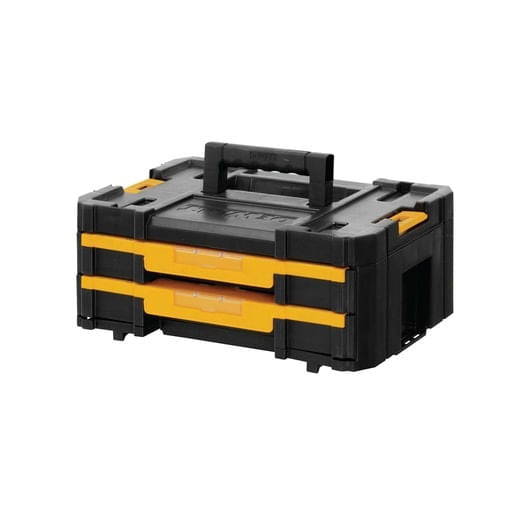 Caixa Ferramenta Organizadora 2 Gaveta TSTAK N4 16,5' Dewalt