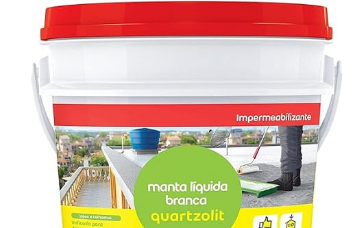Impermeabilizante Quartzol 18KG Manta Liquida Branca
